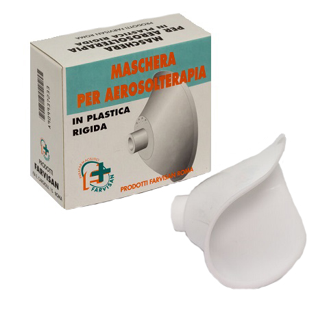 MASCHERA IN PLASTICA. RICAMBIO PER AEROSOLTERAPIA - farmanauta.it