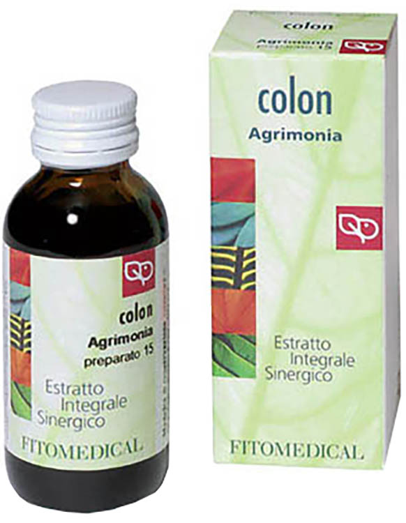 AGRIMONIA COLON ESTRATTO INTEGRALE SINERGICO 60 ML PREPARATO 15 - farmanauta.it