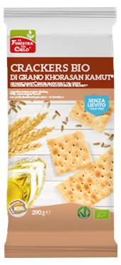 FSC CRACKERS DI KAMUT SENZA LIEVITO BIO VEGAN CON OLIO EXTRAVERGINE DI OLIVA 290 G - farmanauta.it