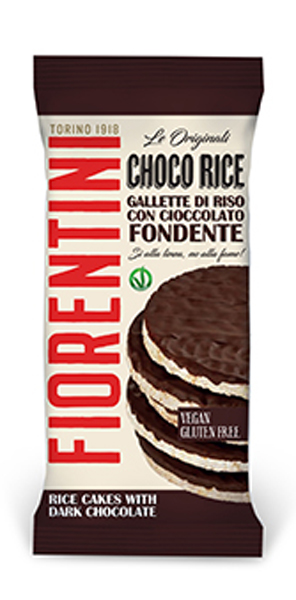 CHOCO RICE GALLETTE DI RISO CON CIOCCOLATO FONDENTE 100 G - farmanauta.it