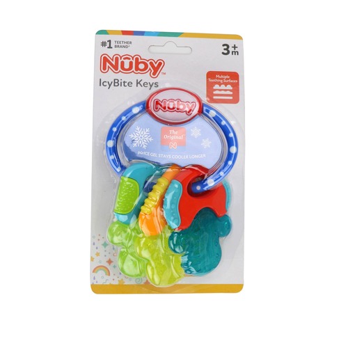 NUBY CHIAVI MASSAGGIAGENGIVE CON ICE-GEL - farmanauta.it