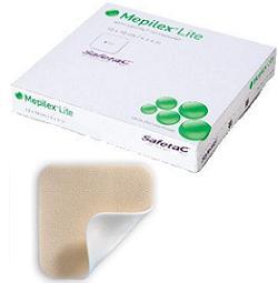 MEPILEX LITE MEDICAZIONE IN SCHIUMA DI POLIURETANO 10X10 CM 5 PEZZI - farmanauta.it