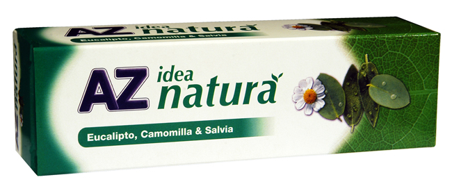 AZ IDEA NATURA EUCALIPTO CAMOMILLA E SALVIA DENTIFRICIO 75 ML - farmanauta.it