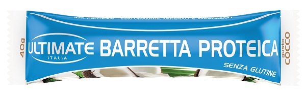 BARRETTA PROTEICA COCCO 40 G 1 PEZZO - farmanauta.it