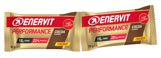 ENERVIT SPORT PERFORMANCE BAR CACAO 2 X 30 G - farmanauta.it