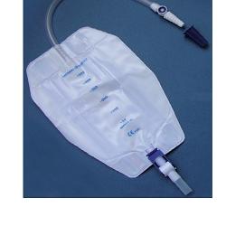 SACCA RACCOGLI URINA DA GAMBA PER INCONTINENZA 3 CAMERE COMFORT 500 ML A BASSO PROFILO IN PVC LATO RIVESTITO TNT CON TUBO DIRITTO 45 CM SENZA PUNTO DI PRELIEVO 8 PEZZI - farmanauta.it