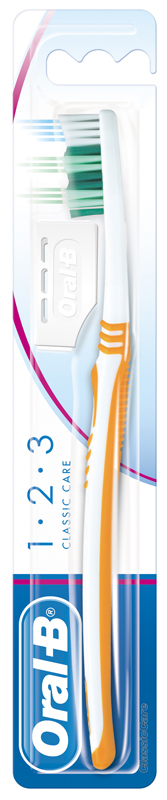 ORALB 123 CLASSIC CARE SPAZZOLINO MANUALE - farmanauta.it