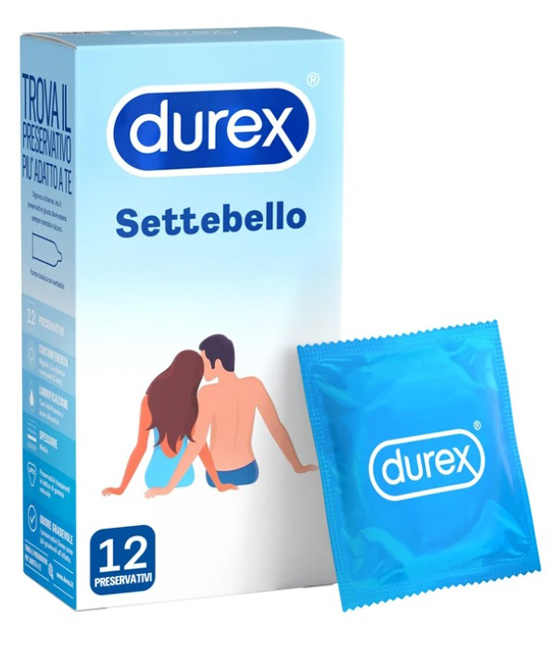 PROFILATTICO DUREX SETTEBELLO CLASSICO 12 PEZZI - farmanauta.it