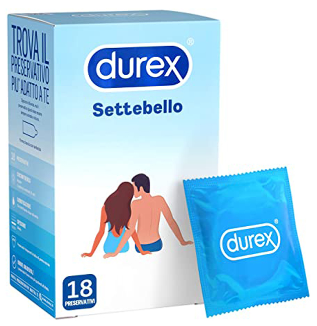 PROFILATTICO DUREX SETTEBELLO CLASSICO 18 PEZZI - farmanauta.it