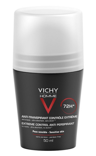 VICHY HOMME DEO ROLL-ON ANTI-TRASPIRANTE 50 ML - farmanauta.it