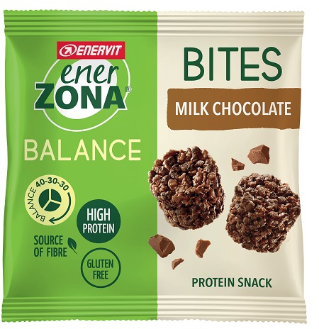 ENERZONA BITES MILK CHOCOLATE 1 BUSTINA - farmanauta.it