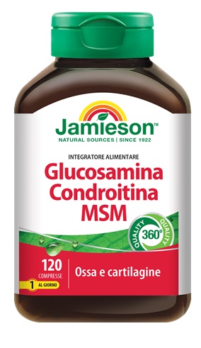GLUCOSAMINA CONDROITINA MSM 120 COMPRESSE - farmanauta.it