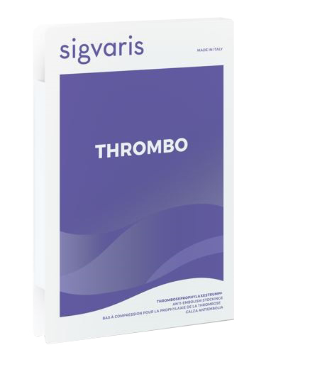 SIGVARIS THROMBO COSCIA LUNGA PUNTA APERTA BIANCO M - farmanauta.it