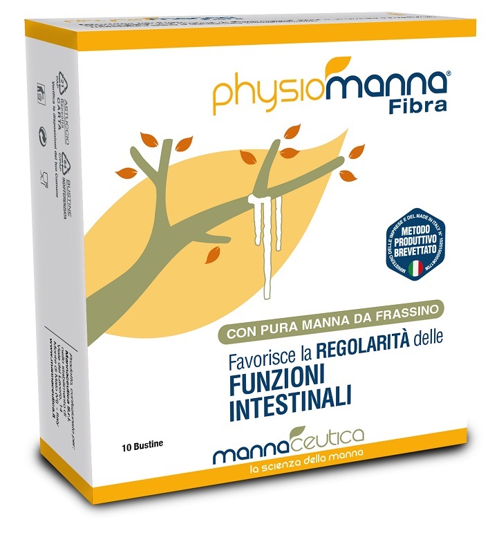 PHYSIOMANNA FIBRA 10 BUSTINE - farmanauta.it