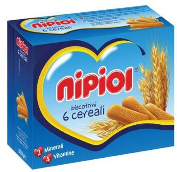 NIPIOL BISCOTTINI 6 CEREALI 800 G - farmanauta.it