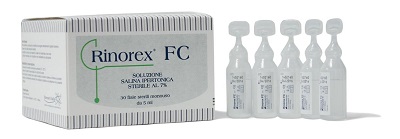 RINOREX FC SOLUZIONE SALINA IPERTONICA 7% 30 FIAL DA 5 ML - farmanauta.it