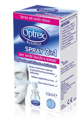 SPRAY OCULARE OPTREX ACTIMIST 2IN1 OCCHI SECCHI E IRRITATI 1 PEZZO - farmanauta.it