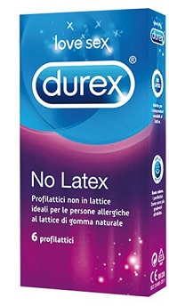PROFILATTICO DUREX NO LATEX 6 PEZZI - farmanauta.it