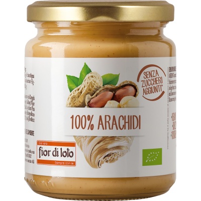 FIOR DI LOTO CREMA 100% DI ARACHIDI TOSTATE - farmanauta.it