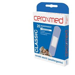 CEROXMED CLASSIC TRASPARENTI 7,2 CM X 1,9 CM 20 CEROTTI MEDI - farmanauta.it