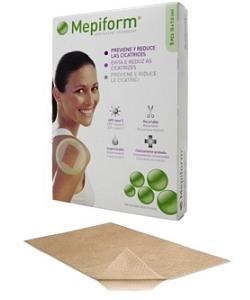 MEDICAZIONE MEPIFORM ATRAUMATICA PER CICATRICI E CHELOIDI NON STERILE 4X30CM 5 PEZZI - farmanauta.it