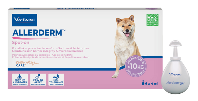 ALLERDERM SPOT ON CANI SUPERIORI A 10 KG 6 PIPETTE 4 ML - farmanauta.it