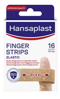 CEROTTI PER LE DITA ELASTICO FINGER STRIP 16 PEZZI - farmanauta.it