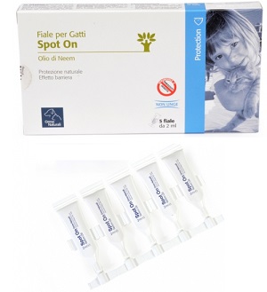 PROTECTION SPOTON GATTO 5 X 2 ML - farmanauta.it