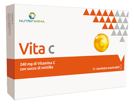 VITA C 20 TAVOLETTE MASTICABILI - farmanauta.it