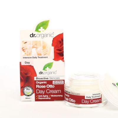 DR ORGANIC ROSE OTTO ROSA DAY CREAM CREMA VISO GIORNO 50 ML - farmanauta.it