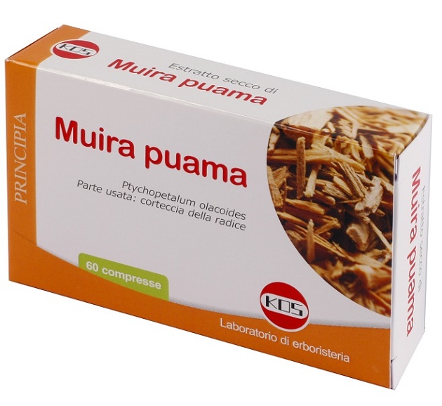 MUIRA PUAMA ESTRATTO SECCO 60 COMPRESSE - farmanauta.it