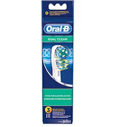 ORALB TESTINE DUALCLEAN EB417/3 - farmanauta.it