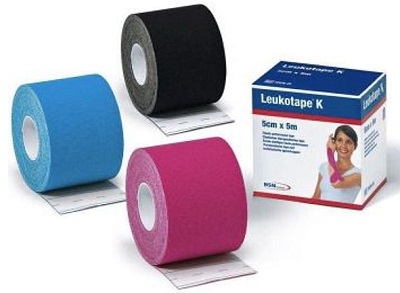 BENDA ADESIVA LEUKOTAPE K PER TAPING FISIOTERAPICO LARGHEZZA 5 CM LUNGHEZZA 5 M COLORE AZZURRO IN ROTOLO - farmanauta.it