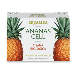 ANANAS CELL TISANA BIOLOGICA 20 BUSTE - farmanauta.it