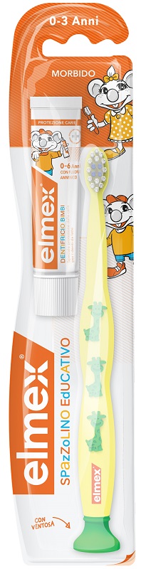 ELMEX SPAZZOLINO BIMBI EDUCATIVO NEW 0-3 ANNI - farmanauta.it