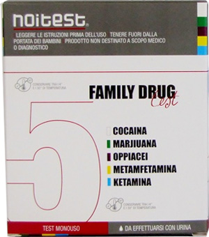TEST DROGHE FAMILY DRUG TEST 1 PEZZO - farmanauta.it