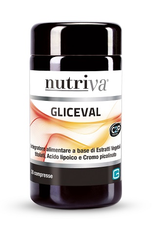 NUTRIVA GLICEVAL 30 COMPRESSE - farmanauta.it