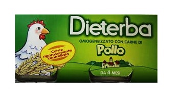 DIETERBA OMOGENEIZZATO POLLO 3 PEZZI 80 G - farmanauta.it