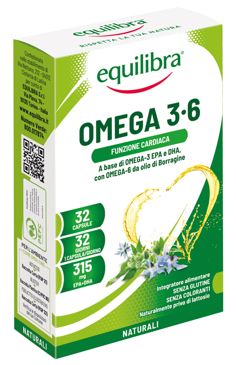 OMEGA 3-6 32 PERLE - farmanauta.it