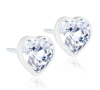 BLOMDAHL GIOIELLO MP HEART 6MM CRYSTAL - farmanauta.it