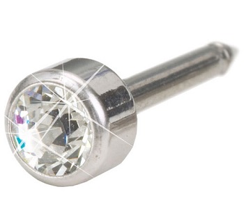 BLOMDAHL FORALOBO ST BEZEL 4MM CRYSTAL - farmanauta.it