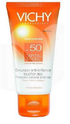 IDEAL SOLEIL VISO DRY TOUCH SPF50 50 ML - farmanauta.it