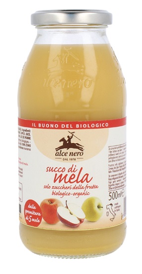 SUCCO 100% MELA BIO 500 ML - farmanauta.it