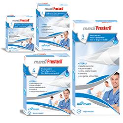 MEDICAZIONE MEDIPRESTERIL POST OPERATORIA IMPERMEABILE STERILE 7,5X10CM 4 PEZZI - farmanauta.it