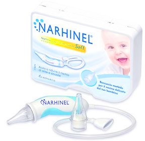 ASPIRATORE NASALE NARHINEL SOFT 1 PEZZO + 2 RICAMBI - farmanauta.it