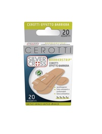 CEROTTO SILVER CROSS BARRIERSTRIP MEDIO 20 PEZZI - farmanauta.it