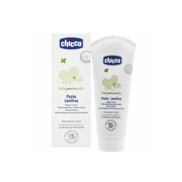 CHICCO COSMETICI BABY MOMENTS PASTA LENITIVA 100 ML - farmanauta.it