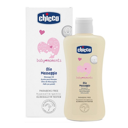 CHICCO COSMETICI BABY MOMENTS OLIO MASSAGGIO 200 ML - farmanauta.it