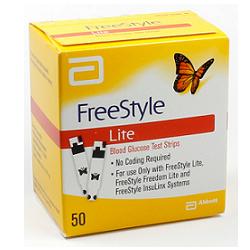 STRISCE MISURAZIONE GLICEMIA FREESTYLE LITE 50 PEZZI - farmanauta.it