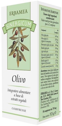 SINERGICUM OLIVO 50 COMPRESSE - farmanauta.it